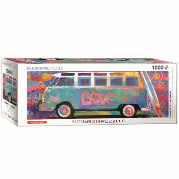 Love bus, 1000el. ( Panorama) - Sklep Art Puzzle